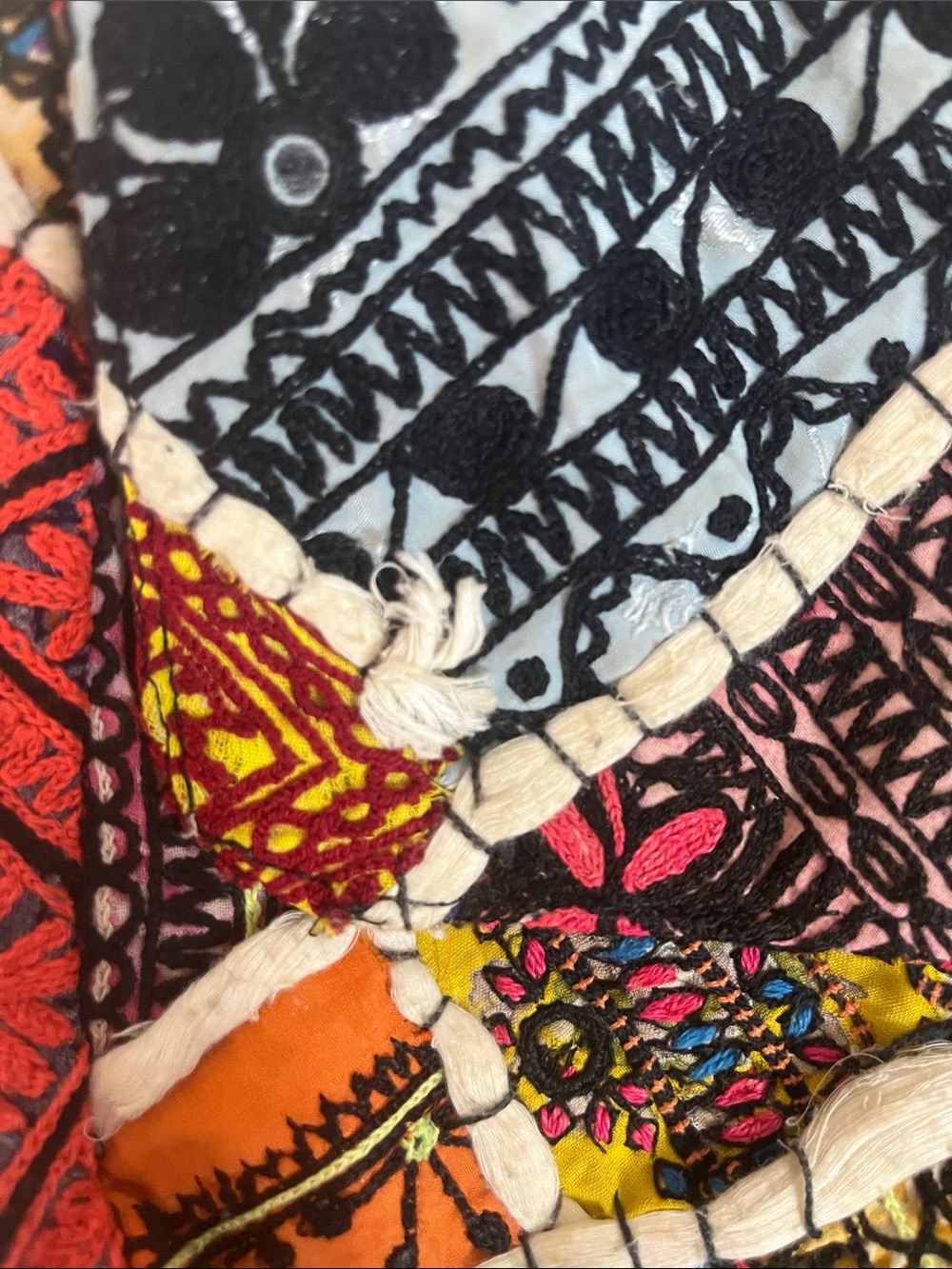 Multicolor Patchwork Boho Purse - Picture 9 of 15